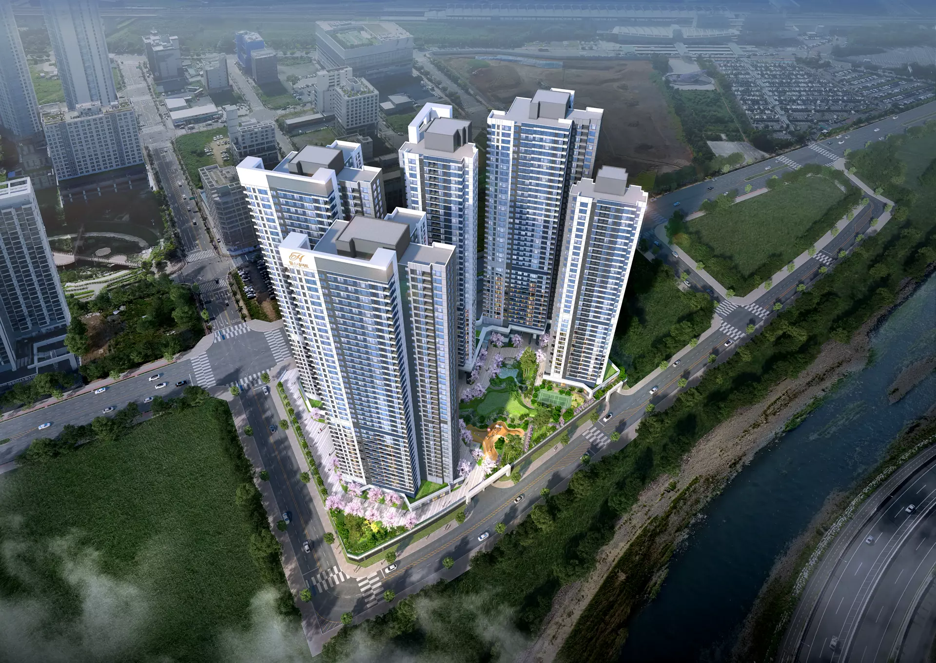 울산 역세권 M5 블록 주상복합-2