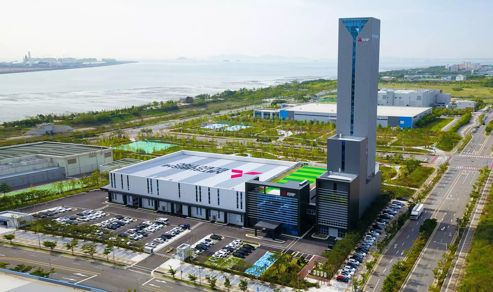 미쯔비시 엘리베이터 신공장-0