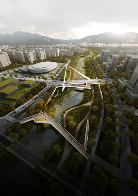 창동상계 동서간 연결교량